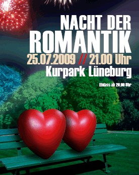 Flyer Romantiknacht 2009